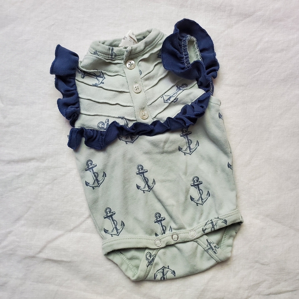 Kate Quinn Organic Cotton Anchor Print